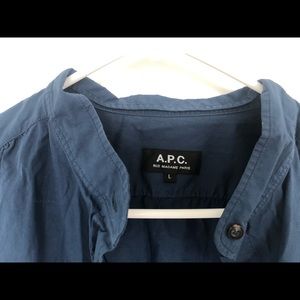 APC navy shirt